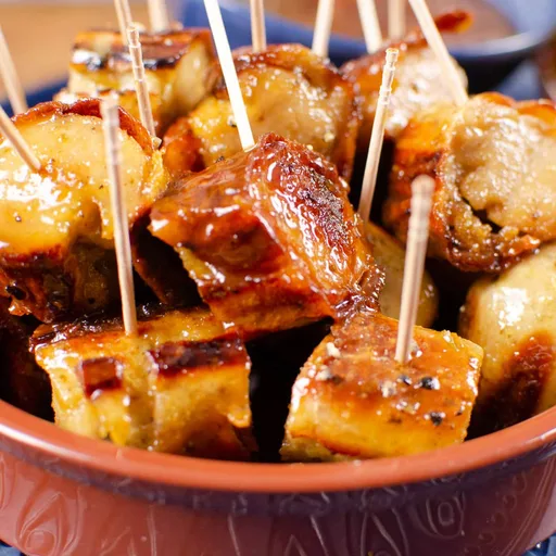 Beer and Honey Glazed Bratwurst