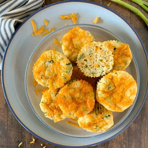 Gluten Free Zucchini Cheddar Muffins