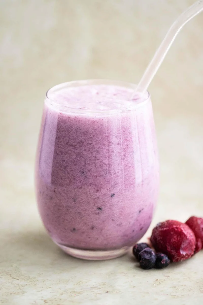 Smoothie de Berries Y Coco