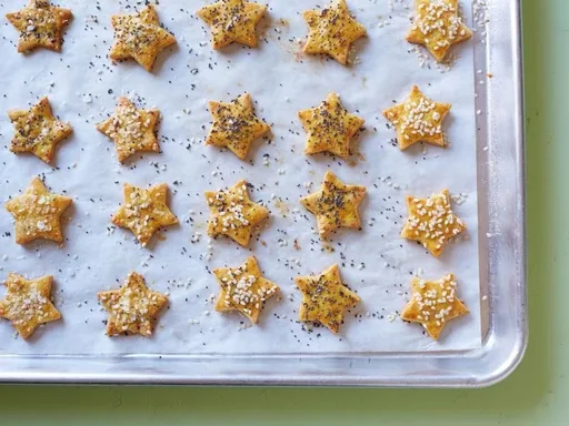 Los niños pueden hacer: galletas saladas de queso saludables y sin gluten