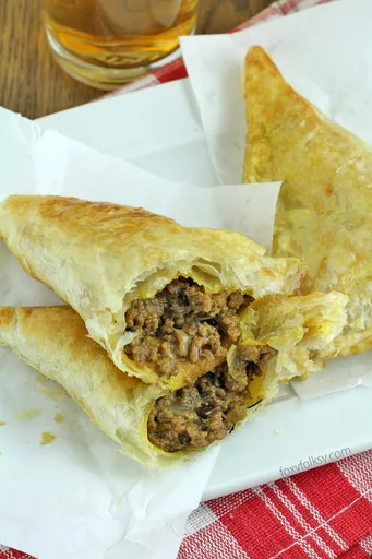 Spicy Beef Jamaican Patties