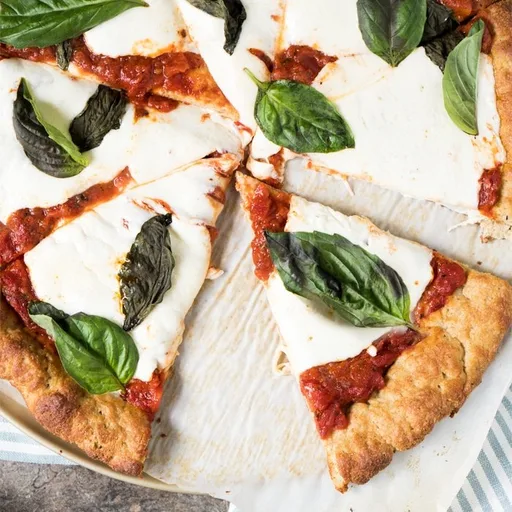 Base de pizza sin gluten, sin lacteos, paleo y keto