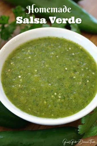 Homemade Salsa Verde