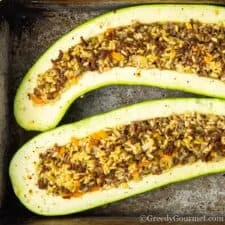 Greek Stuffed Marrow