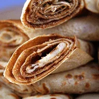 Tortitas con canela y azúcar