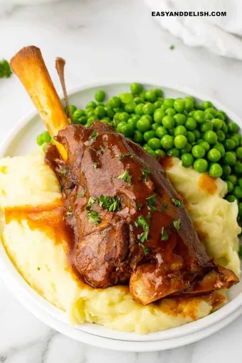 BEST Braised Lamb Shanks (Slow Cooker)