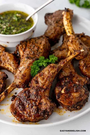 Air Fryer Lamb Chops (Tender and Juicy)