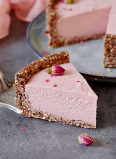 Tarta de queso vegana sin horno
