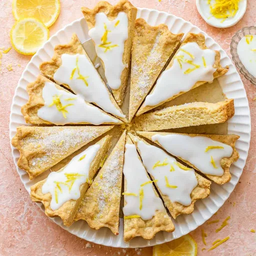 Lemon Shortbread Cookies Recipe