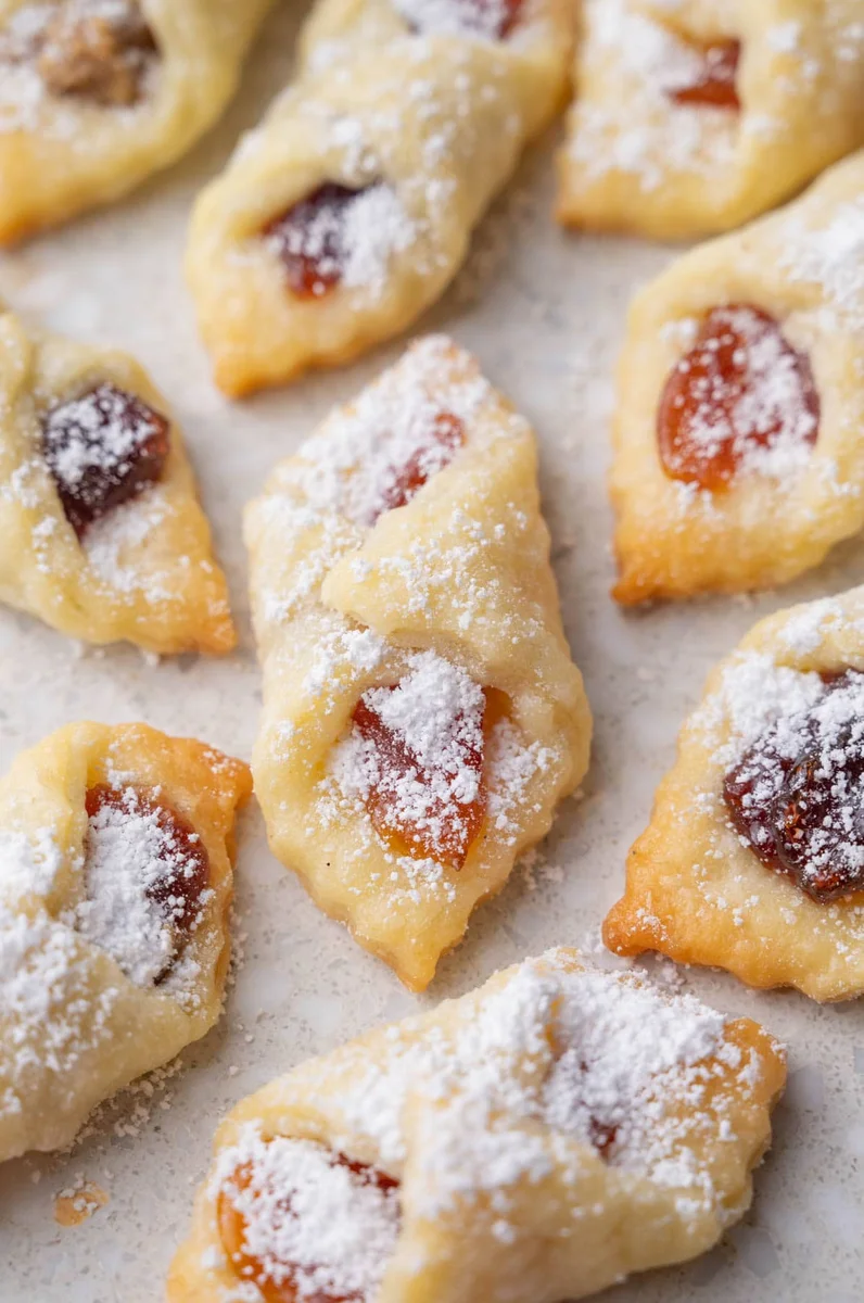 Kolaczki Recipe (delicious jam cookies) - VIDEO