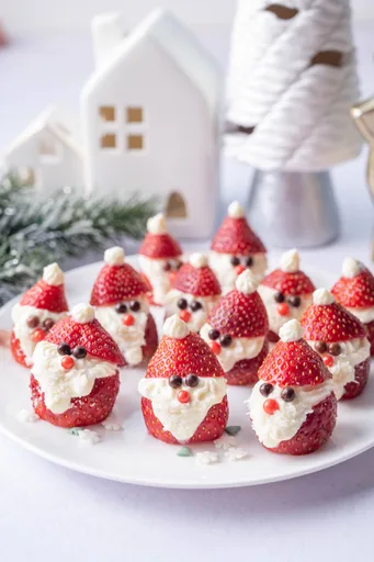 Fresas de Papá Noel