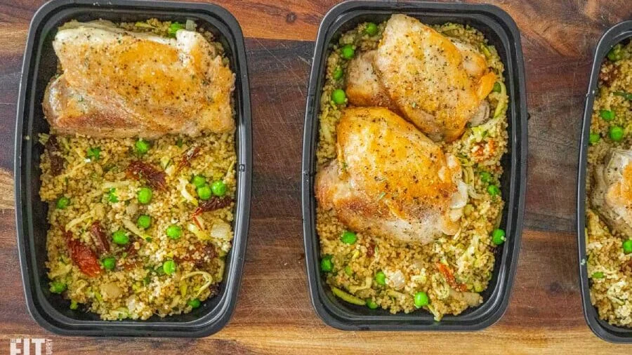 Chicken & Couscous Meal Prep in 30 minutes