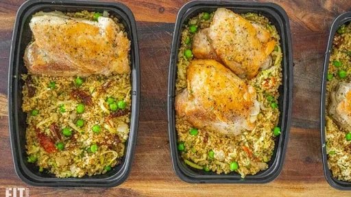 Chicken & Couscous Meal Prep in 30 minutes