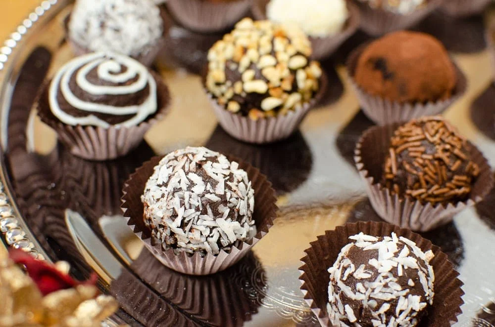 Dark Chocolate Truffles
