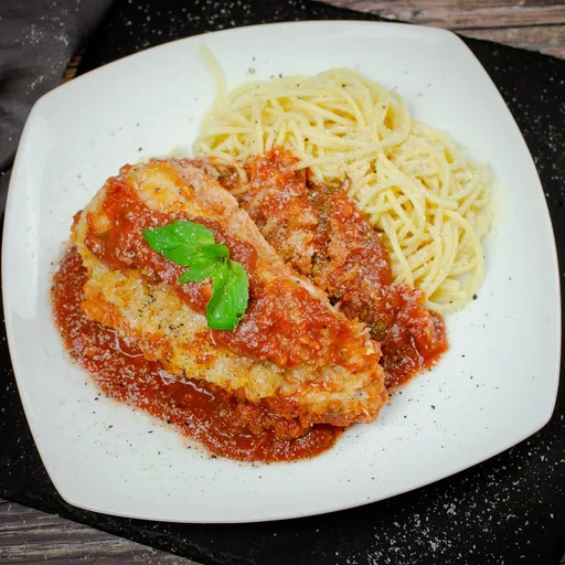 Pollo a la Parmesana con Mozzarella
