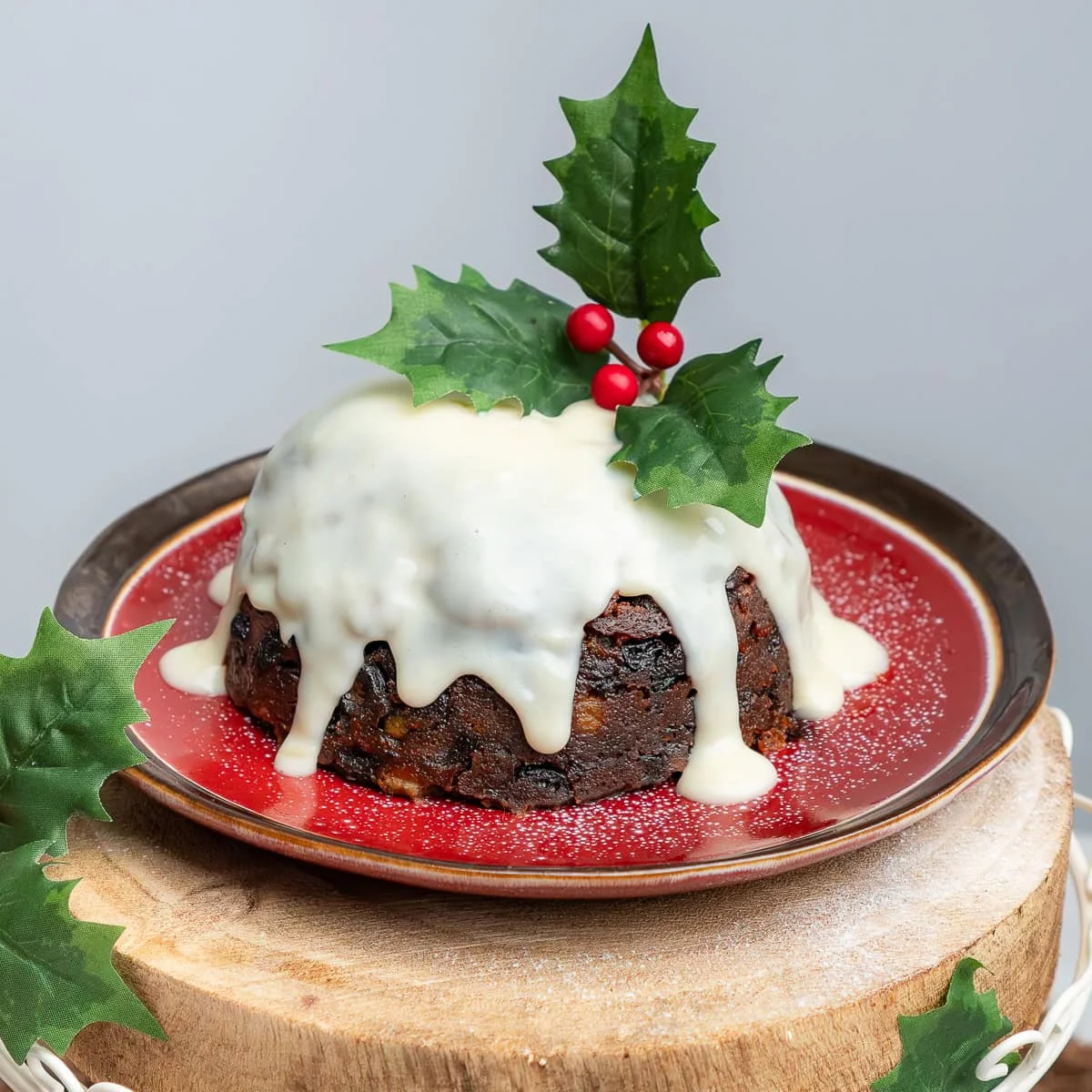 Slow Cooker Christmas Pudding