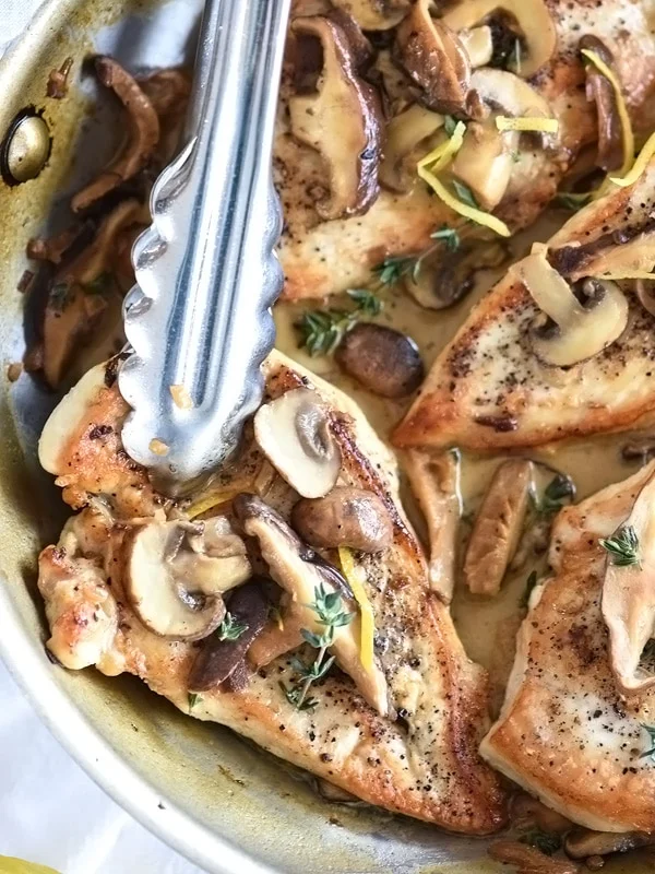Easy Chicken Breasts with Creamy Mushroom Sauce
