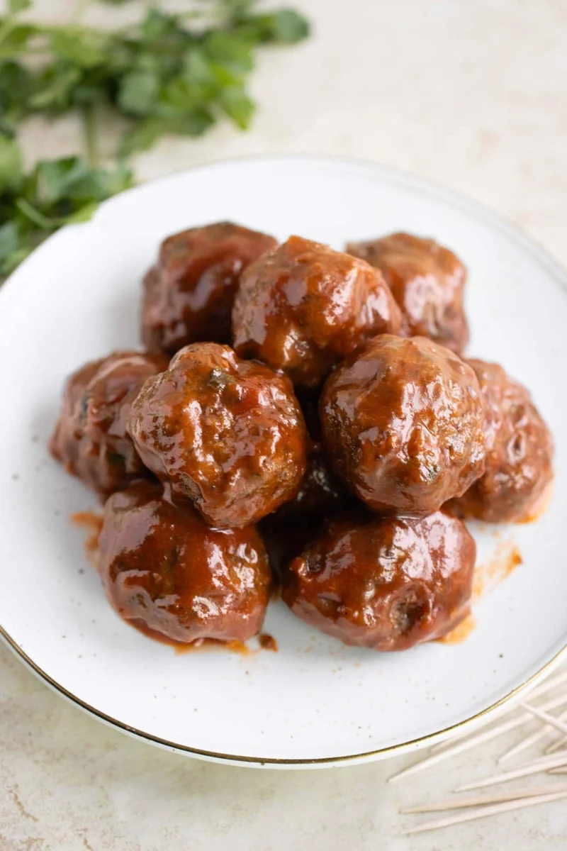 Albondigas En Salsa De Guayaba