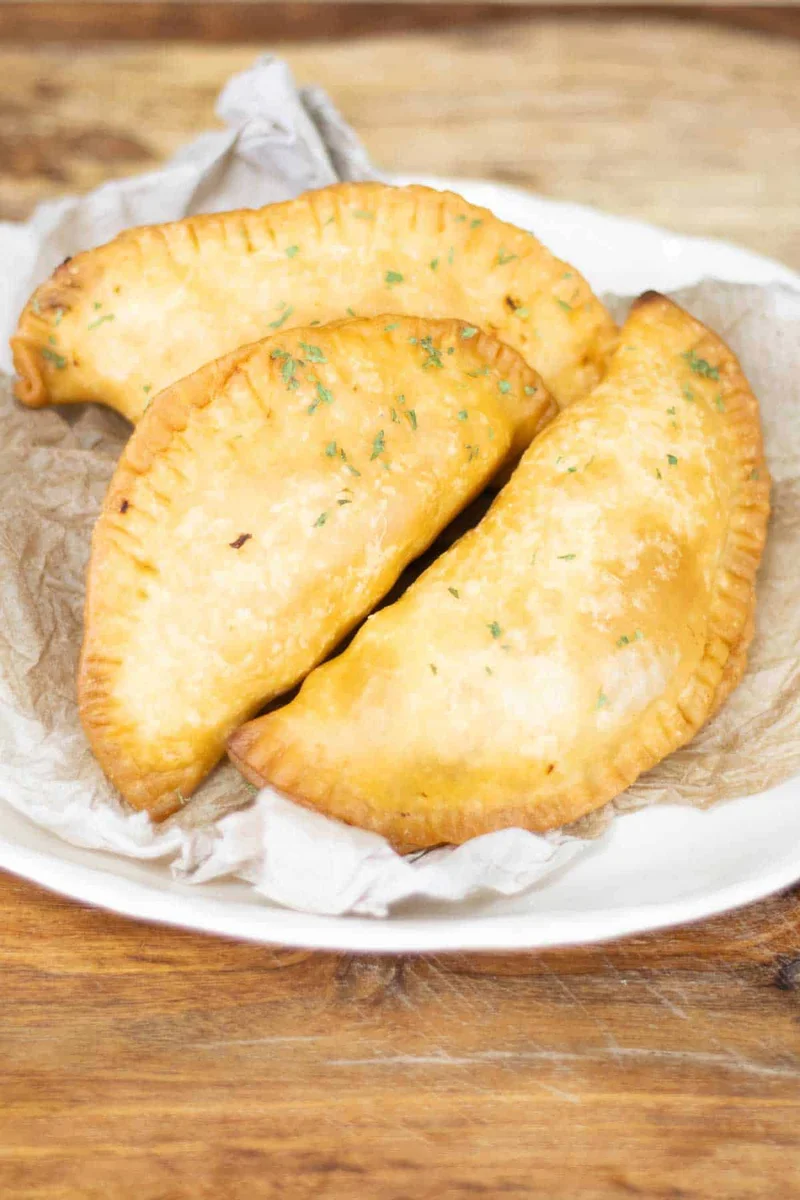 Pastelillos de Pollo (Puerto Rican Chicken Empanadas)
