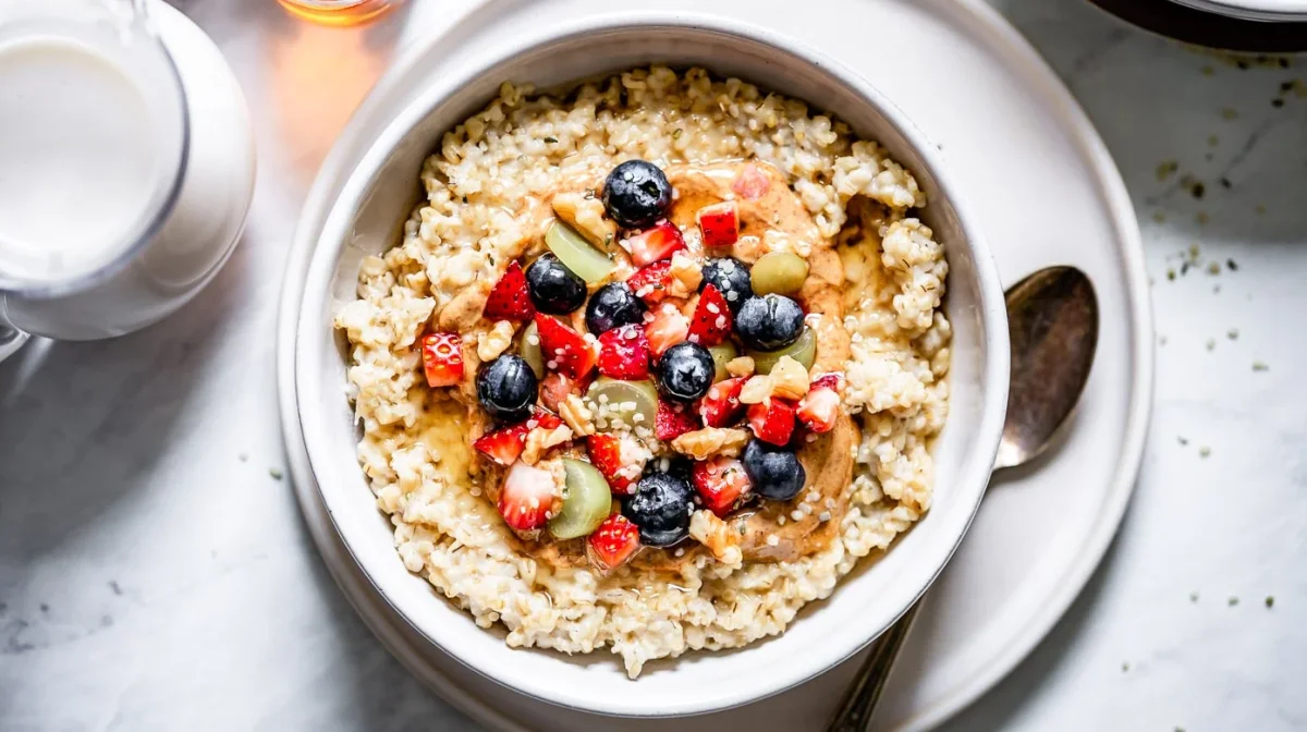 Pressure Cooker Steel Cut Oats Recipe (Instant Pot Method)