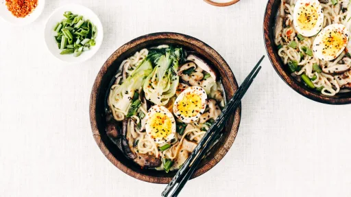 Weeknight Vegetarian Ramen Bowl