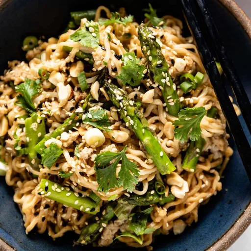 Sesame Noodles with Chicken Recipe