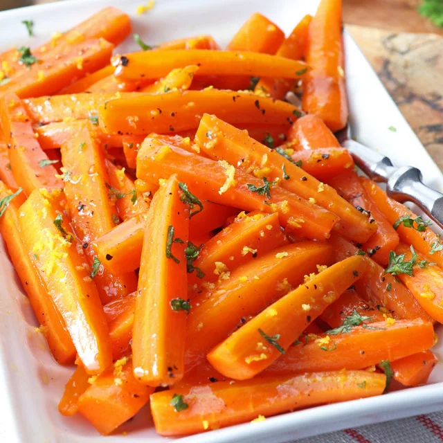 Glazed Carrots with Honey