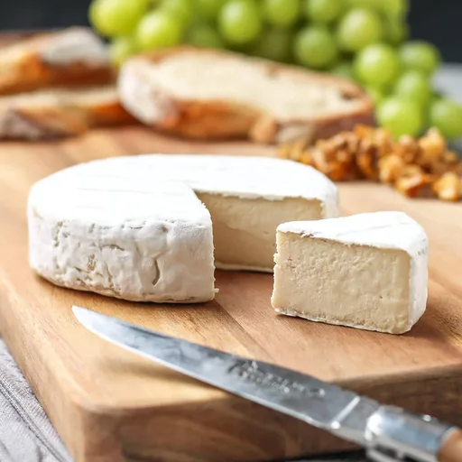 Queso Camembert vegano curado