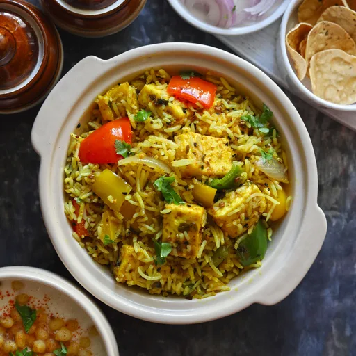 Paneer Tikka Pulao Recipe