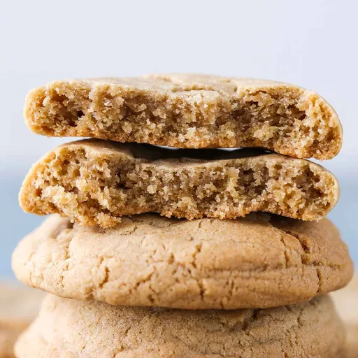 Galletas de azúcar moreno