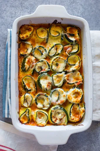 Low-Carb Zucchini Lasagna Roll-Ups