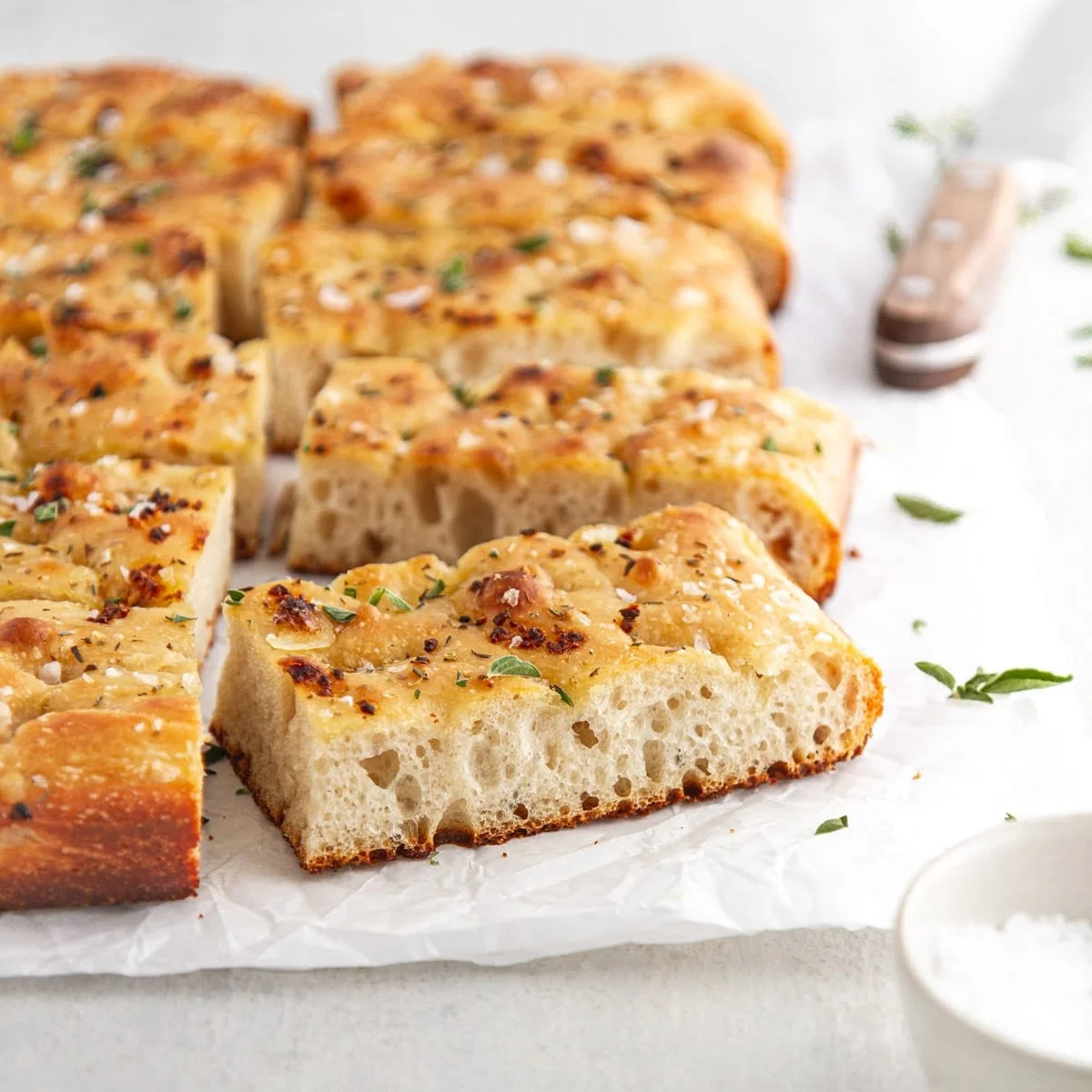 Easy Sourdough Focaccia