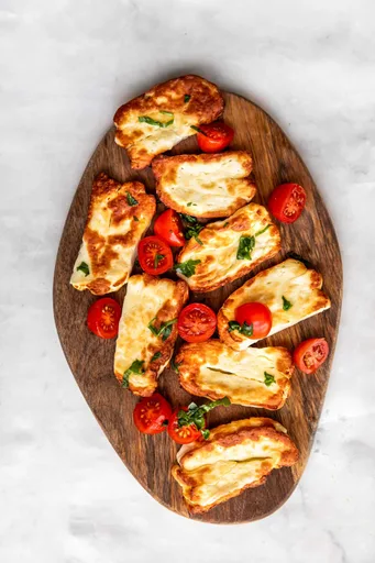 Air Fryer Halloumi