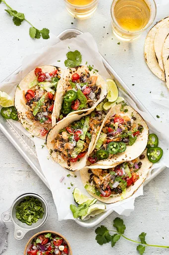 15 Minute Vegan Jackfruit Tacos