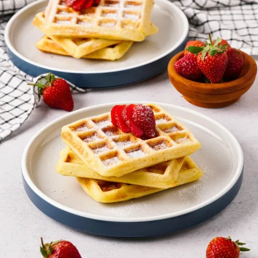 Gofres Belgas sin Gluten