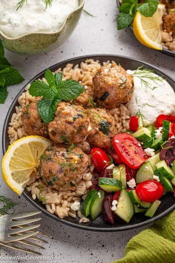 Greek Turkey Meatballs