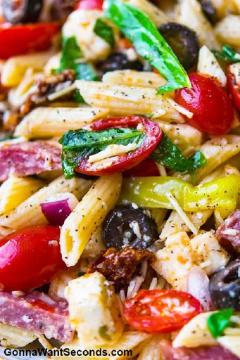 Ensalada de pasta italiana