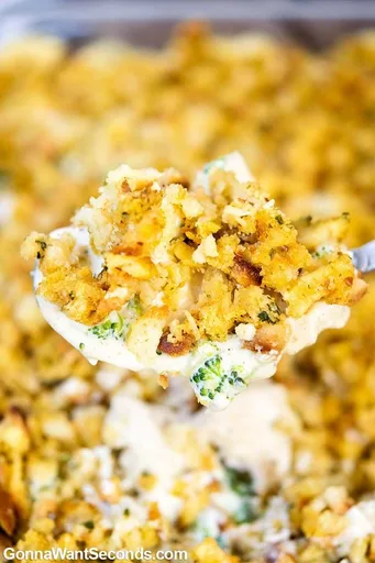Chicken And Stuffing Casserole