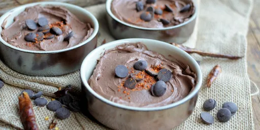Chilli chocolate mousse