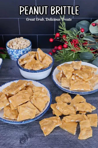 Peanut Brittle (Easy Microwave Recipe)