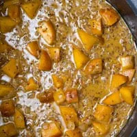 Peach Sauce with Mustard