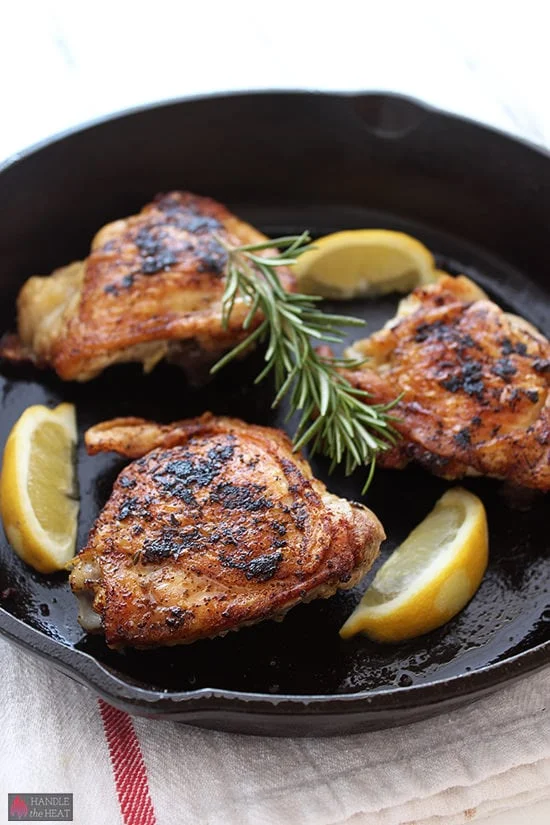 Crispy Chicken Thighs