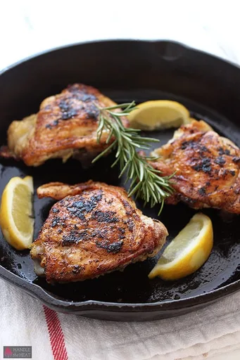 Muslos de pollo crujientes