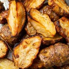 Topinambures asados