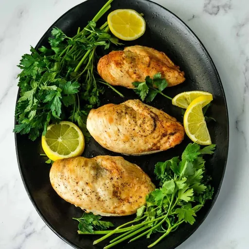 Pechuga de pollo en freidora de aire