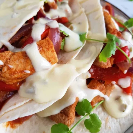 Cheesy Tex Mex Sour Cream Sauce