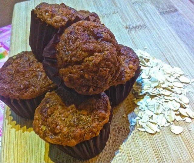 Banana Oat Muffins
