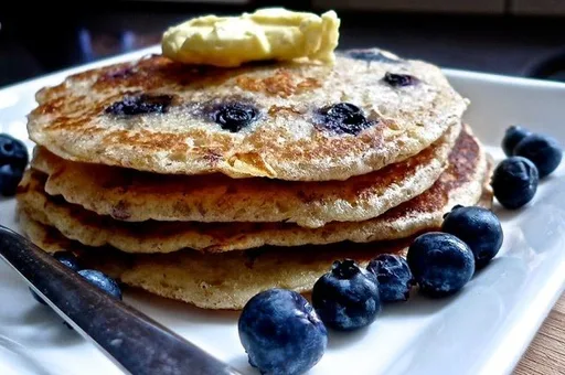 Blueberry Buttermilk Pancakes