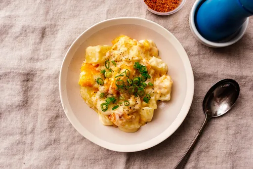 Patatas con queso