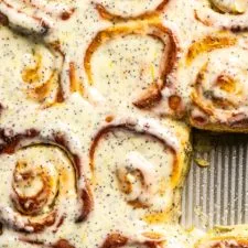 Lemon Poppy Seed Breakfast Rolls